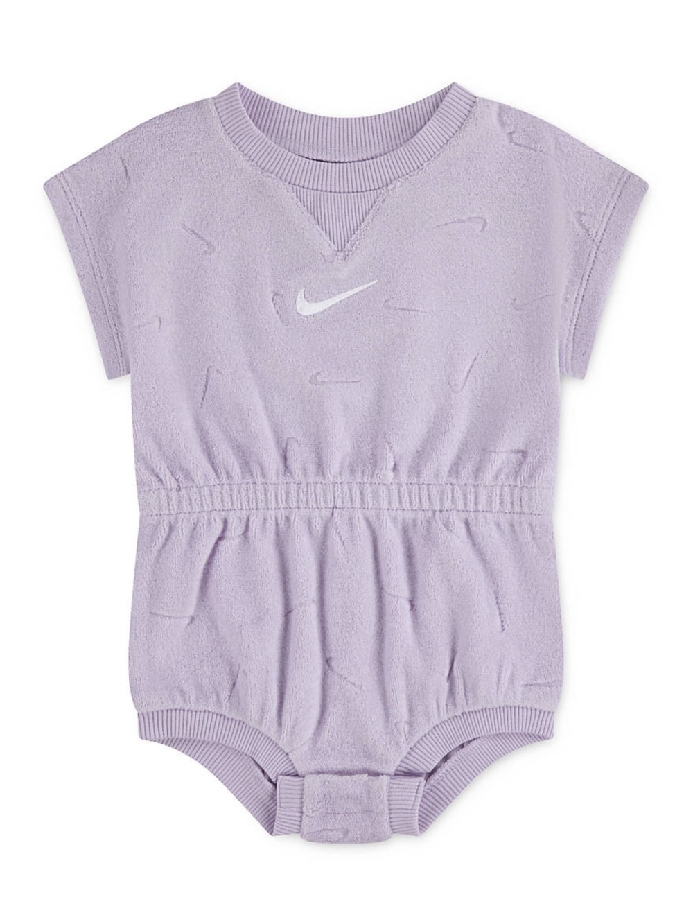 Nike Lilac Terry Baby One-Piece Bodysuit